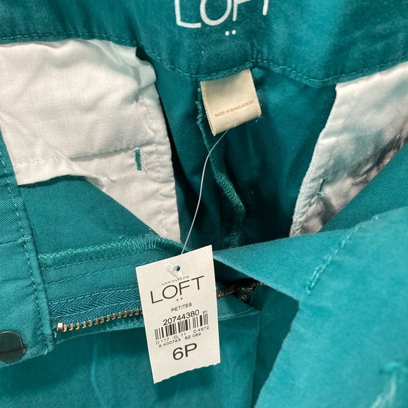 Loft 6P NWT
Teal ankle pant original fit - Picture 5 of 10